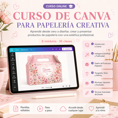 Curso Grabado en Video - Paso a Paso (36 videos): Canva Creativo - Potenciado con IA
