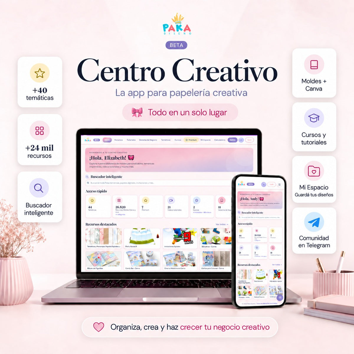 Centro Creativo: La App para papelería Creativa