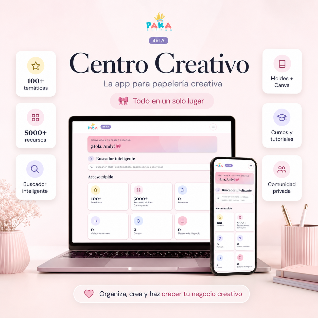 Centro Creativo: La App para papeleria Creativa