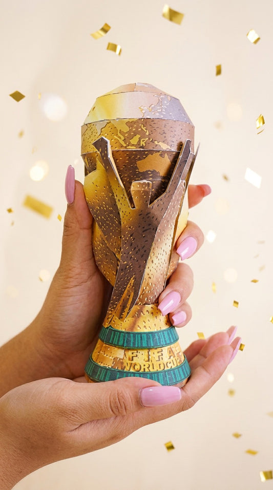 Modelo 3D de papel - Copa del Mundo